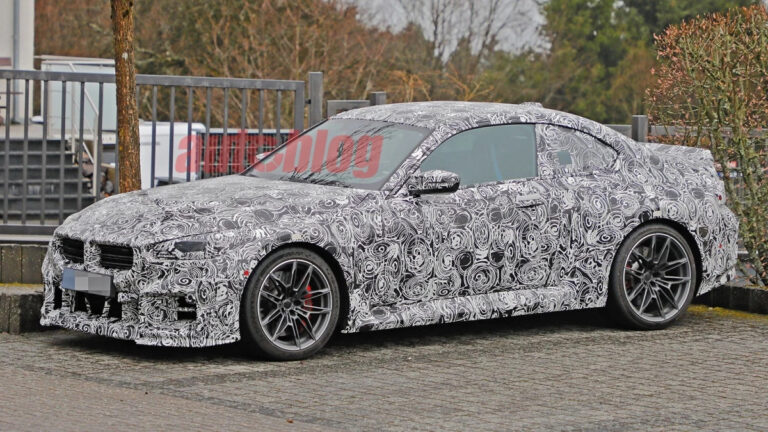 bmw m2 cs spy shots