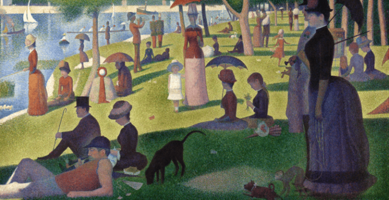 1280px A Sunday on La Grande Jatte Georges Seurat 1884